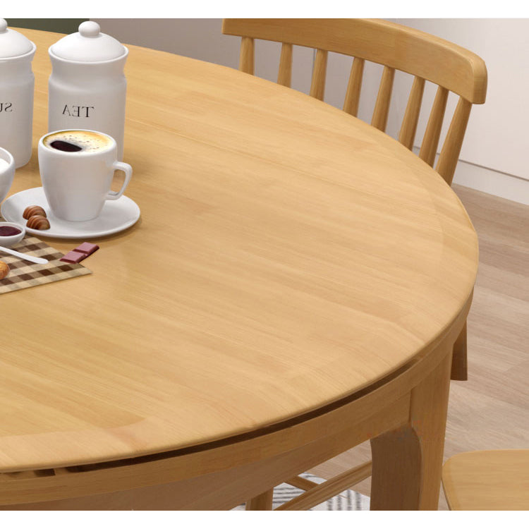 Stunning Brown Solid Wood Dining Table – Perfect for Modern Homes fcf-1491