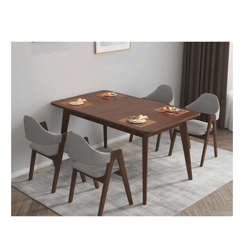 Premium Brown Natural Wood Table - Stylish and Durable Design fcf-1493