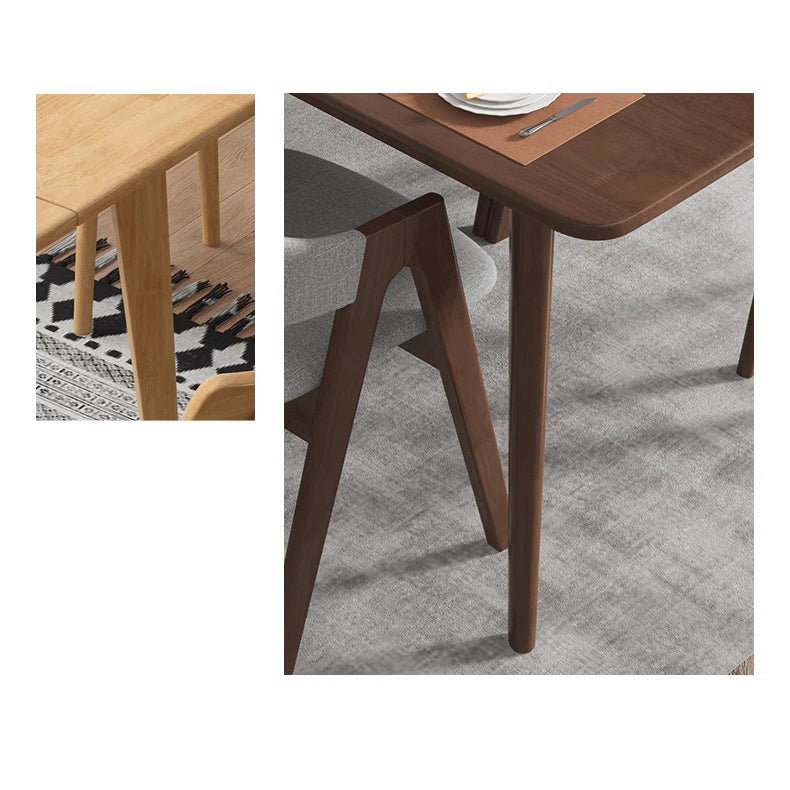 Premium Brown Natural Wood Table - Stylish and Durable Design fcf-1493