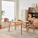 Stylish Light Brown and Black Chair for Modern Living Spaces fcp-1284