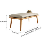 Versatile Beige & Gray Stool with Khaki Green Ash Wood and Premium Leathaire Finish fcp-1294
