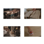 Stylish Natural Cherry Wood Dining Table | Premium Quality & Elegant Design fcp-1296