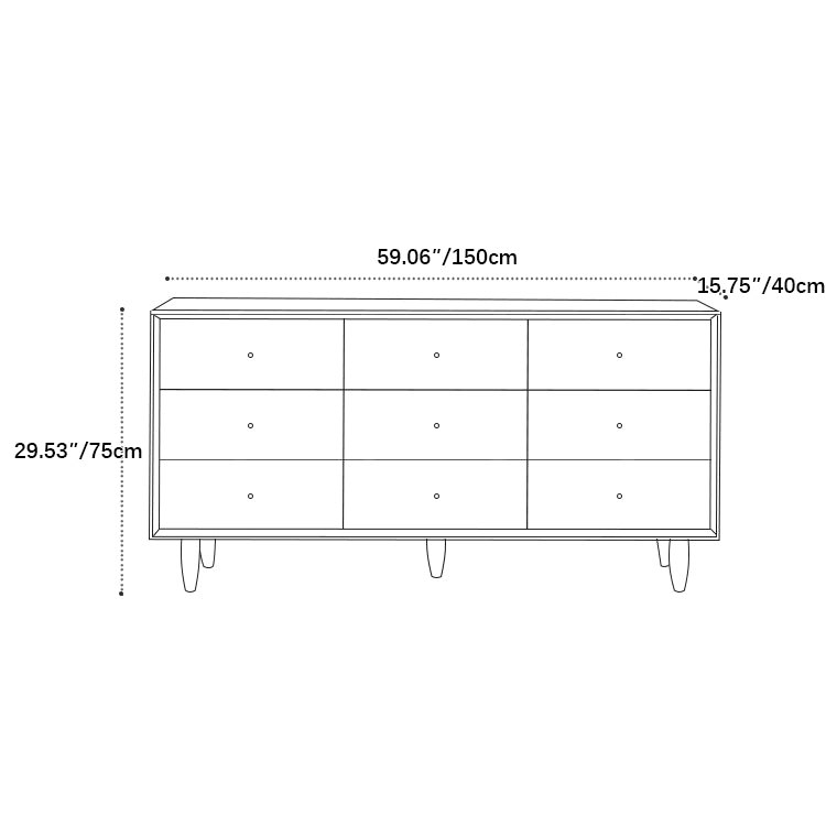 Sleek Cabinet in Rich Natural Cherry Wood - Perfect for Any Home Decor! fcp-1317