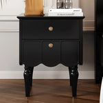 Elegant Black Bedside Cupboard with Multi-Layer Board and Stylish Design - Perfect for Modern Bedrooms fcr-4819