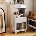 Elegant Multi-Layer Board Glass Cabinet - Stylish Storage Solution for Every Room fcr-4820