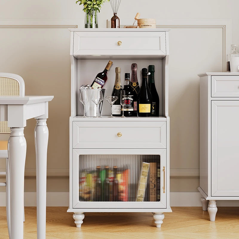 Elegant Multi-Layer Board Glass Cabinet - Stylish Storage Solution for Every Room fcr-4820