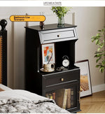 Elegant Multi-Layer Board Glass Cabinet - Stylish Storage Solution for Every Room fcr-4820