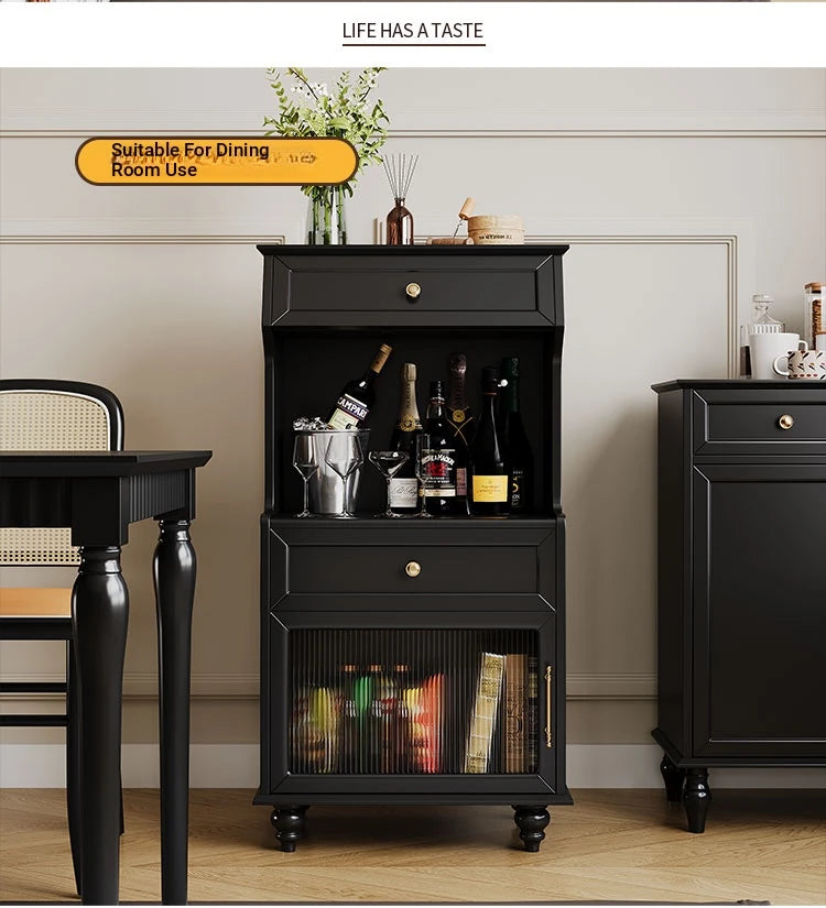 Elegant Multi-Layer Board Glass Cabinet - Stylish Storage Solution for Every Room fcr-4820