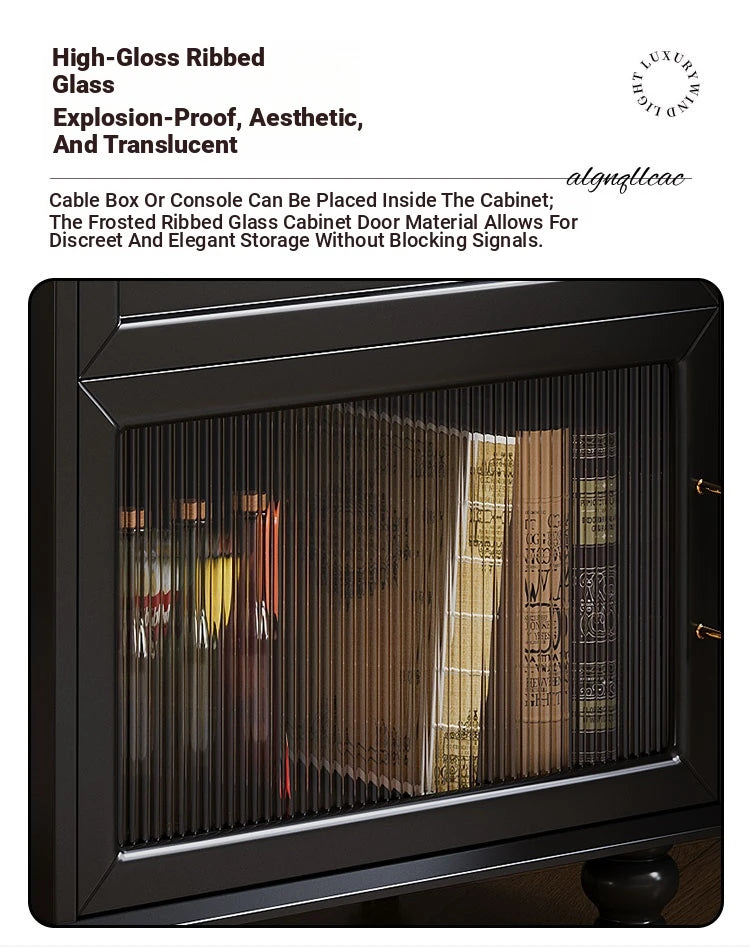 Elegant Multi-Layer Board Glass Cabinet - Stylish Storage Solution for Every Room fcr-4820