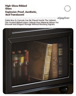 Elegant Multi-Layer Board Glass Cabinet - Stylish Storage Solution for Every Room fcr-4820