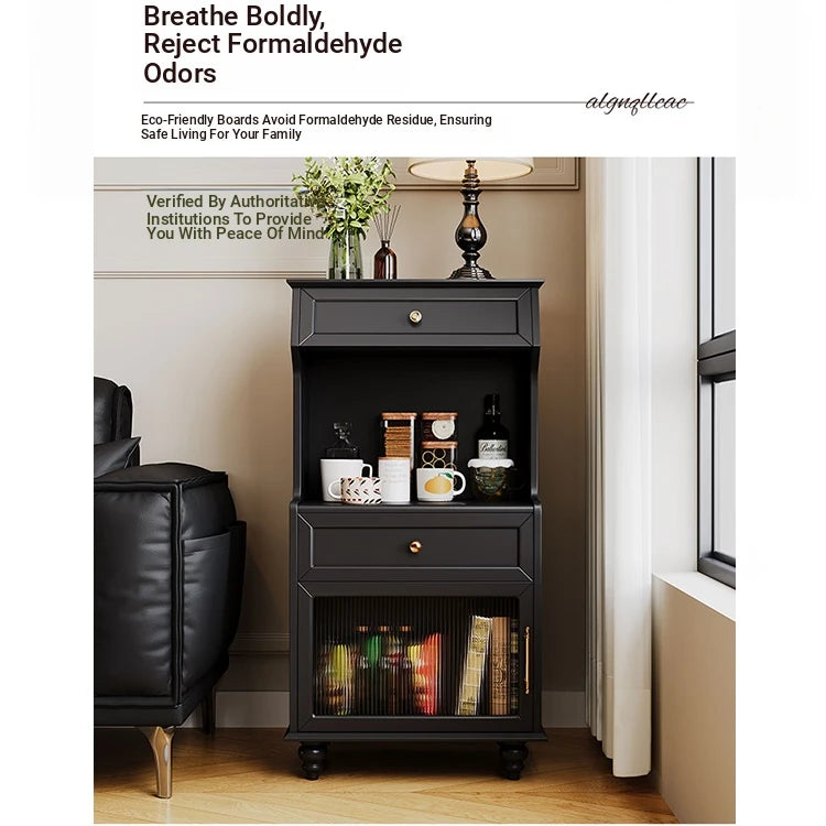 Elegant Multi-Layer Board Glass Cabinet - Stylish Storage Solution for Every Room fcr-4820