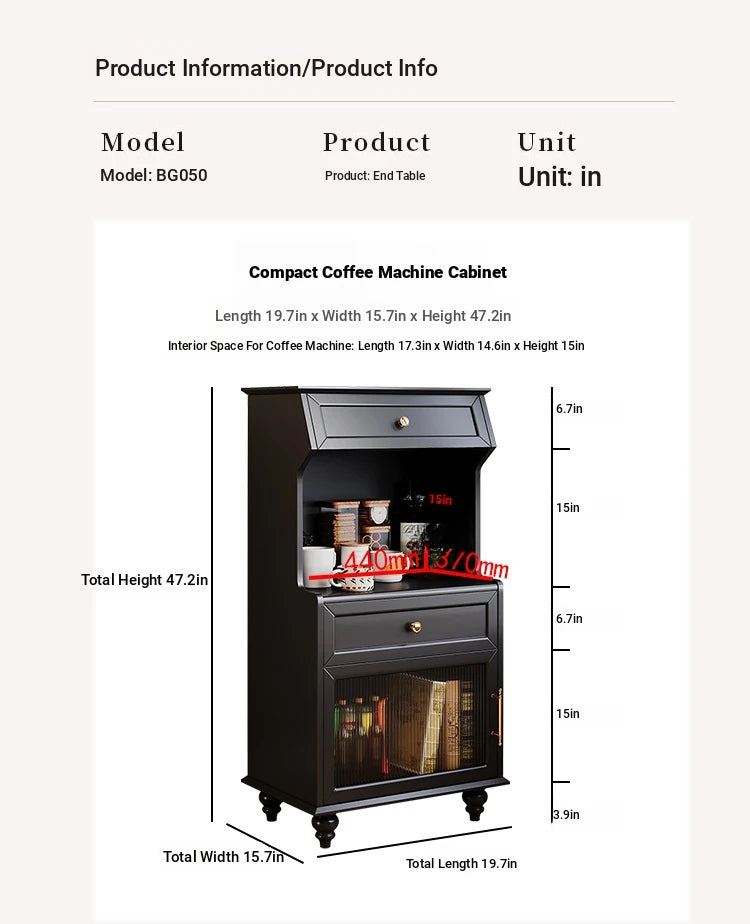 Elegant Multi-Layer Board Glass Cabinet - Stylish Storage Solution for Every Room fcr-4820
