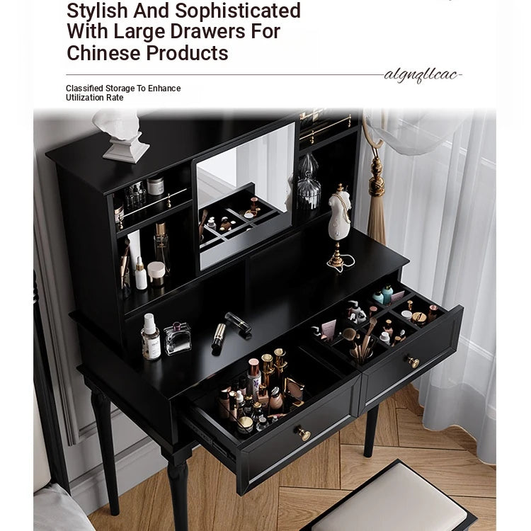 Elegant PU Leather Stool for Vanity or Makeup Station – Stylish and Comfortable Support fcr-4825