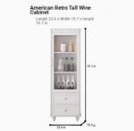 Elegant Multi-Layer Board Glass Cabinet with Storage Drawers - Modern Home Display Unit fcr-4827