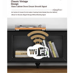 Stylish Black Multi-Layer Board TV Cabinet with Glass Doors – Modern Living Room Furniture fcr-4828