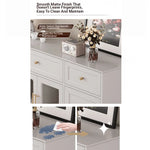 Elegant Multi-Layer Board & Glass Cabinet with Golden Accents – Stylish Storage Solution for Your Home fcr-4833