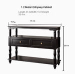 Elegant Multi-Layer Board Cabinet with Drawers – Stylish Storage Solution for Your Home Decor fcr-4835