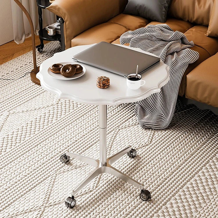 Stylish Multi-Layer Board Aluminum Alloy Rolling Tea Table - Perfect for Modern Living Rooms! fcr-4836