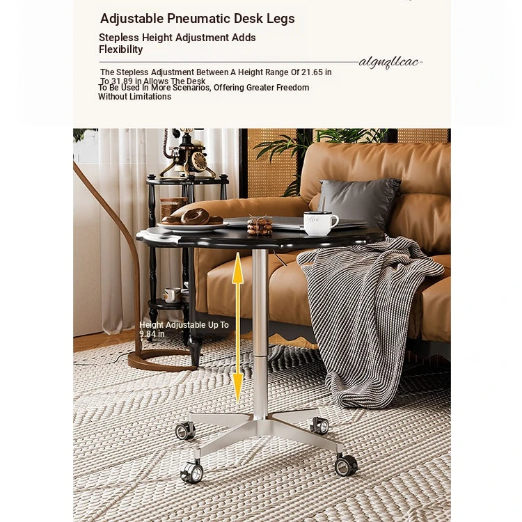 Stylish Multi-Layer Board Aluminum Alloy Rolling Tea Table - Perfect for Modern Living Rooms! fcr-4836