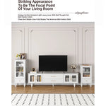 Stylish Multi-Layer Board Tea Table with Storage | Modern Oval Coffee Table for Living Room fcr-4837