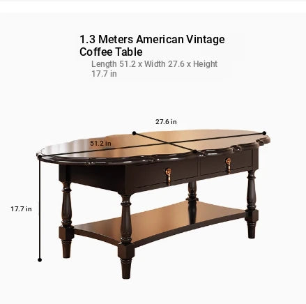 Elegant Multi-Layer Board Tea Table with Storage - Chic White Coffee Table for Living Room fcr-4840