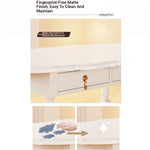 Elegant Multi-Layer Board Tea Table with Storage - Chic White Coffee Table for Living Room fcr-4840