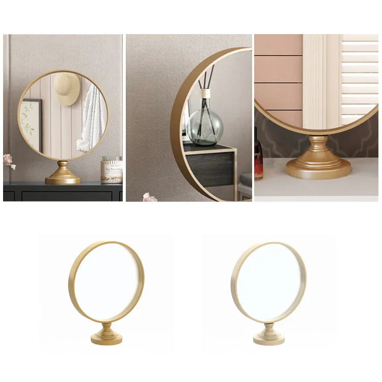 Sleek Round Glass Mirror for Modern Vanity Décor - Elegant Design & Timeless Style fcwz-2350