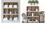 Rustic Chinese Fir Wooden Cabinet with Metal Accents - Compact and Versatile Storage Solution fcwz-2355