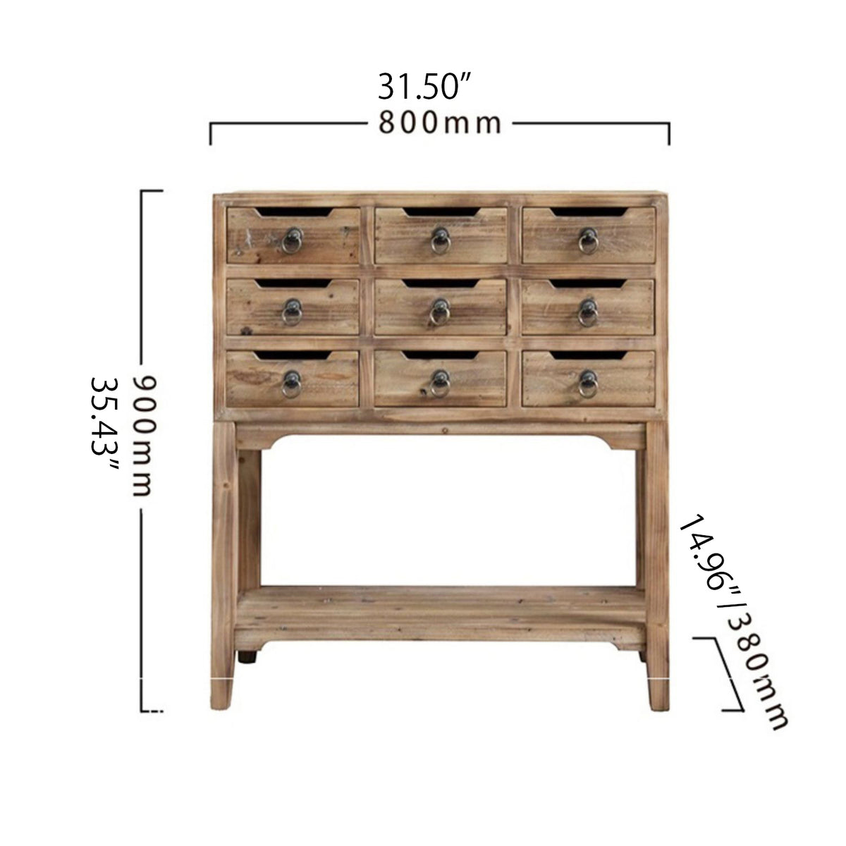 Solid Wood Glass Display Cabinet - Elegant Storage and Showpiece fczym-2306