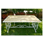 Premium Cedar Wood Table – Stylish & Durable for Any Space fczym-2310