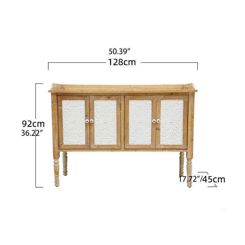 Premium Cedar Wood Cabinet - Elegant & Durable Storage Solution fczym-2328