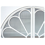 Cedar Wood and Glass Cabinet - Stylish and Durable Storage Solution fczym-2334