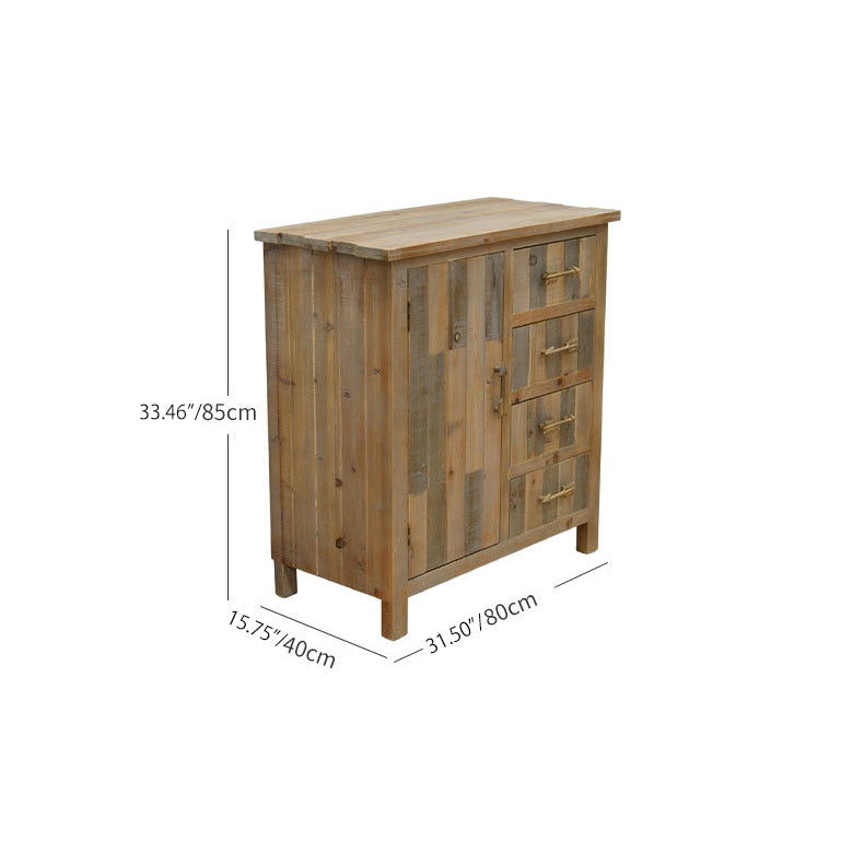 Handcrafted Cedar Wood Cabinet - Durable & Stylish Storage Solution for Your Home fczym-2338