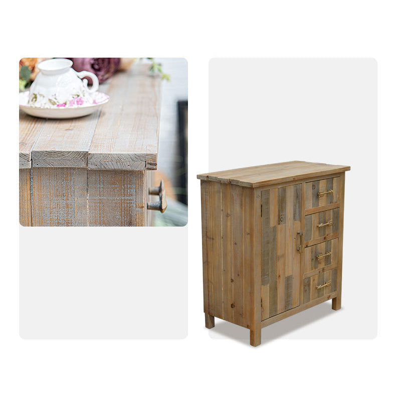 Handcrafted Cedar Wood Cabinet - Durable & Stylish Storage Solution for Your Home fczym-2338