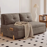 Stylish Solid Wood Corduroy Sofa in Elegant Green - Perfect for Modern Living Rooms fdh-3110