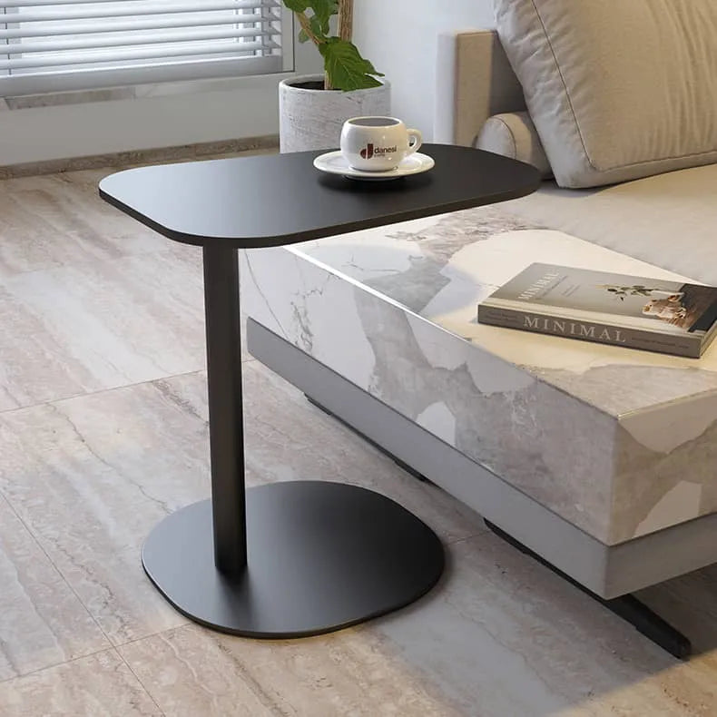 Modern Black Sintered Stone Tea Table - Stylish and Durable Design for ...
