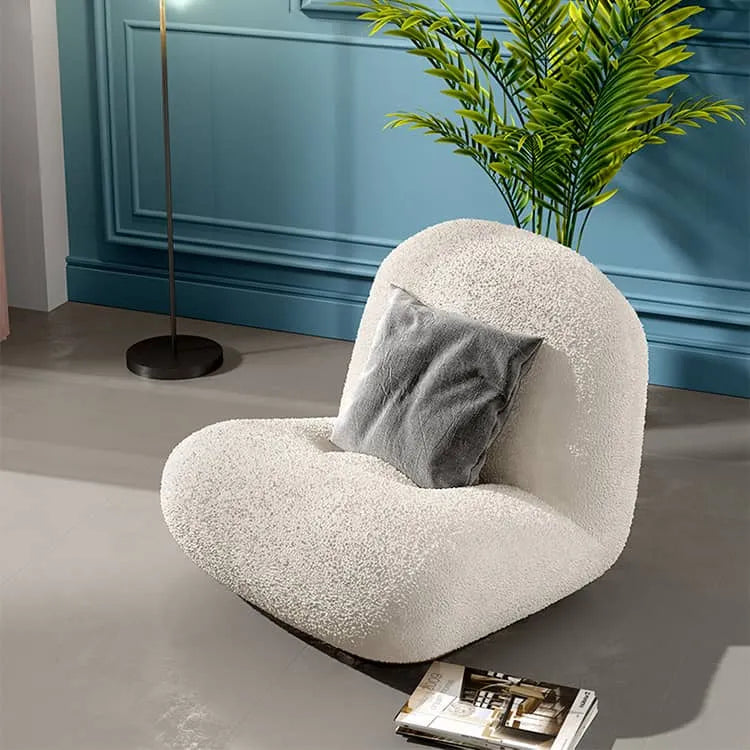 Cozy Sherpa Lounge Chair: Modern Comfort for Your Living Space fel-1996