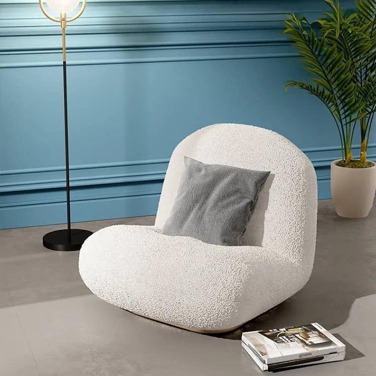 Cozy Sherpa Lounge Chair: Modern Comfort for Your Living Space fel-1996