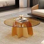 Sleek Glass Tea Table for Modern Living Rooms | Elegant Coffee Table Design fel-2020
