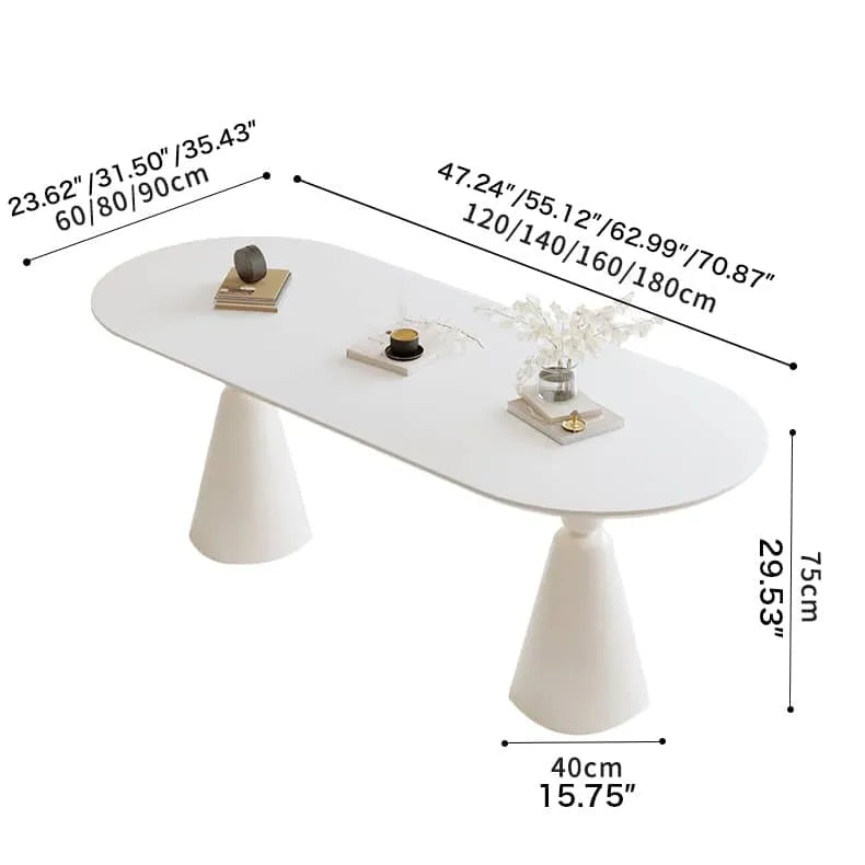 Elegant Sintered Stone Dining Table - Modern Design for Stylish Interiors fel-2024