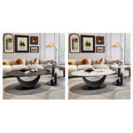 Elegant Sintered Stone Tea Table - Perfect Addition to Your Modern Home Decor fel-2436