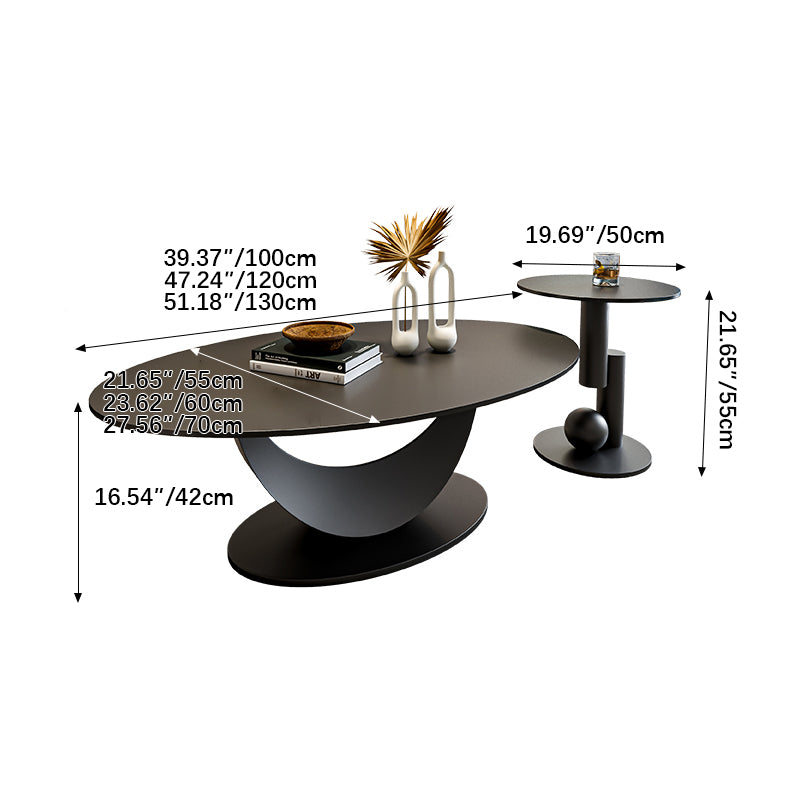 Elegant Sintered Stone Tea Table - Perfect Addition to Your Modern Home Decor fel-2436