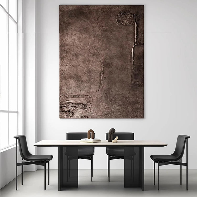 Elegant Ceramic Sintered Stone Dining Table with Multi-Layer Board and Acrylic Finish - Modern Design for Stylish Interiors fhmj-5031