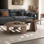 Stylish Coffee Table Set with Elegant Density Board and Tempered Glass – Modern Living Room Furniture fhmj-5041