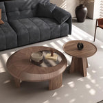 Stylish Coffee Table Set with Elegant Density Board and Tempered Glass – Modern Living Room Furniture fhmj-5041
