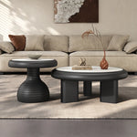 Modern Ceramic Sintered Stone Tea Table Set for Stylish Living Rooms - Elegant Design & Functional Use fhmj-5042