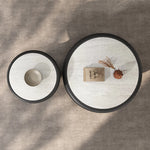 Modern Ceramic Sintered Stone Tea Table Set for Stylish Living Rooms - Elegant Design & Functional Use fhmj-5042