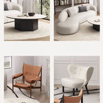 Modern Multi-Layer Board and Ceramic Sintered Stone Coffee Table – Stylish Round Tea Table for Chic Living Rooms fhmj-5045