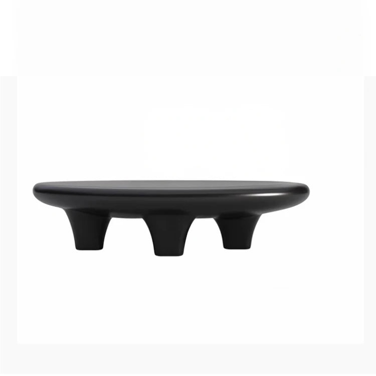 Chic GFRP Tea Table - Modern Oval Design for Stylish Living Rooms and Lounge Spaces fhmj-5046