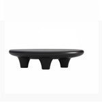 Chic GFRP Tea Table - Modern Oval Design for Stylish Living Rooms and Lounge Spaces fhmj-5046